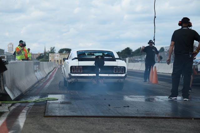 2024 Roadkill Nights drag racing event detroit michigan run rear