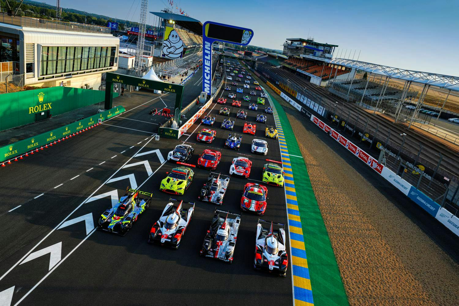 WEC Starting Grid Le Mans France