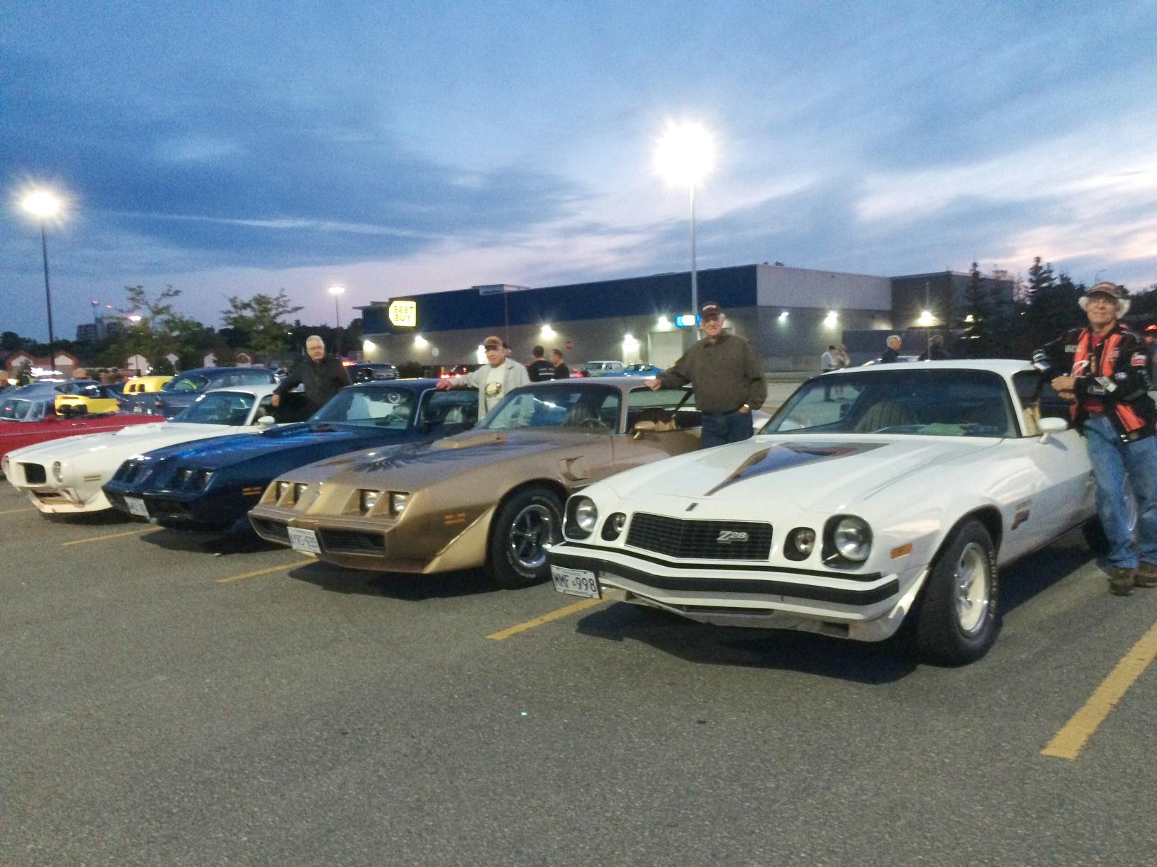 1977 Camaro Z28 parking lot