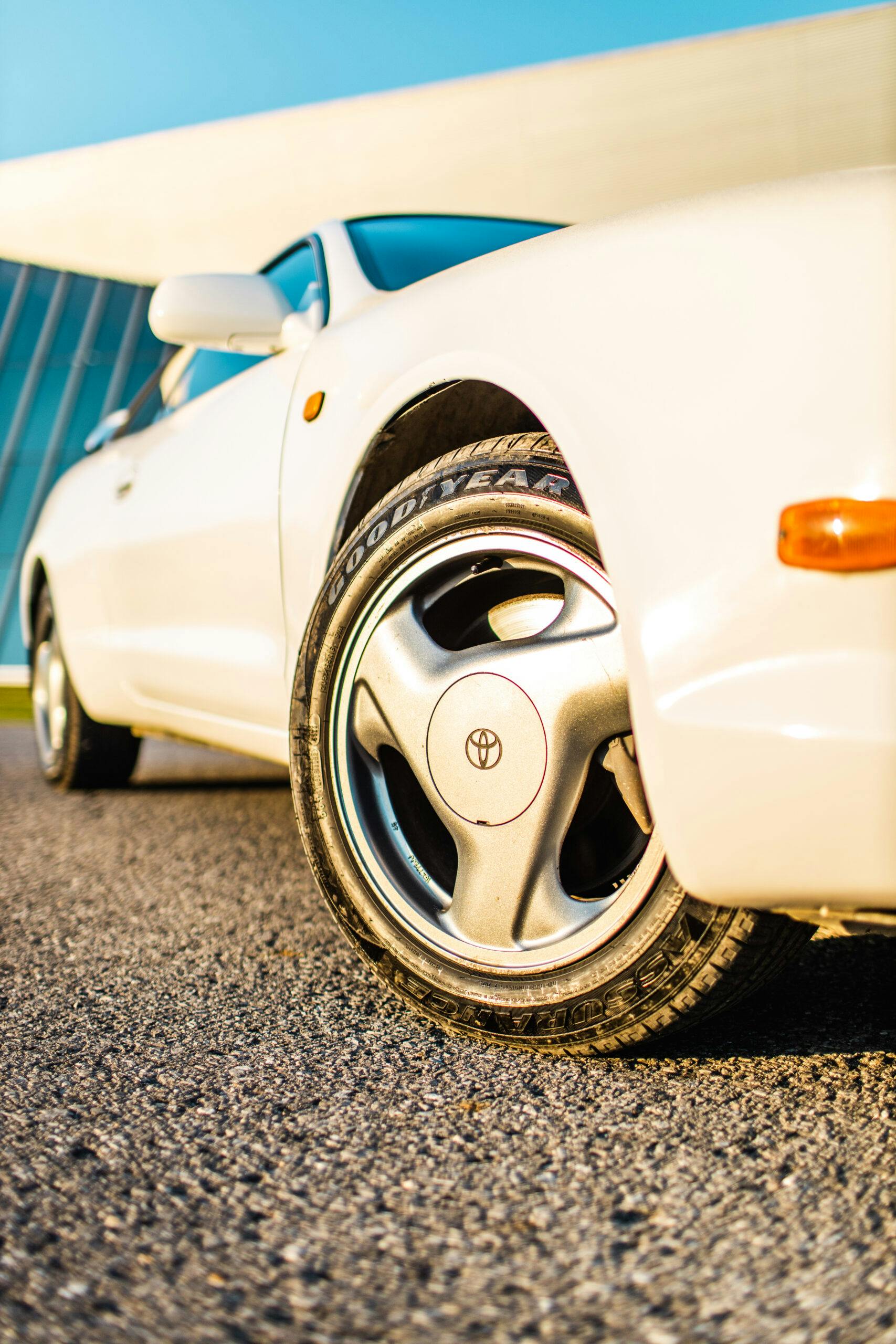 1994 Toyota Celica GT-Four front wheel tire