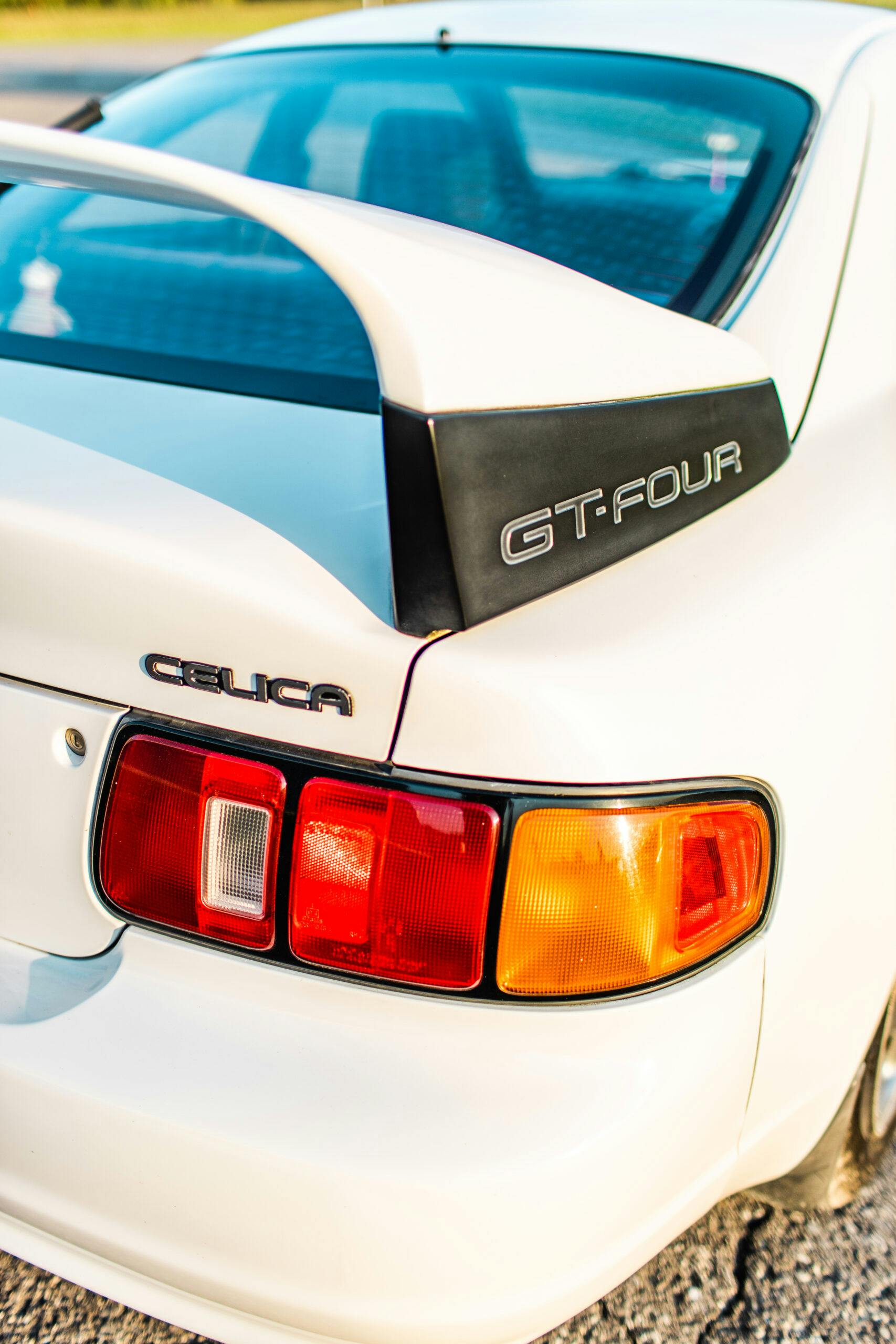 1994 Toyota Celica GT-Four rear wing detail