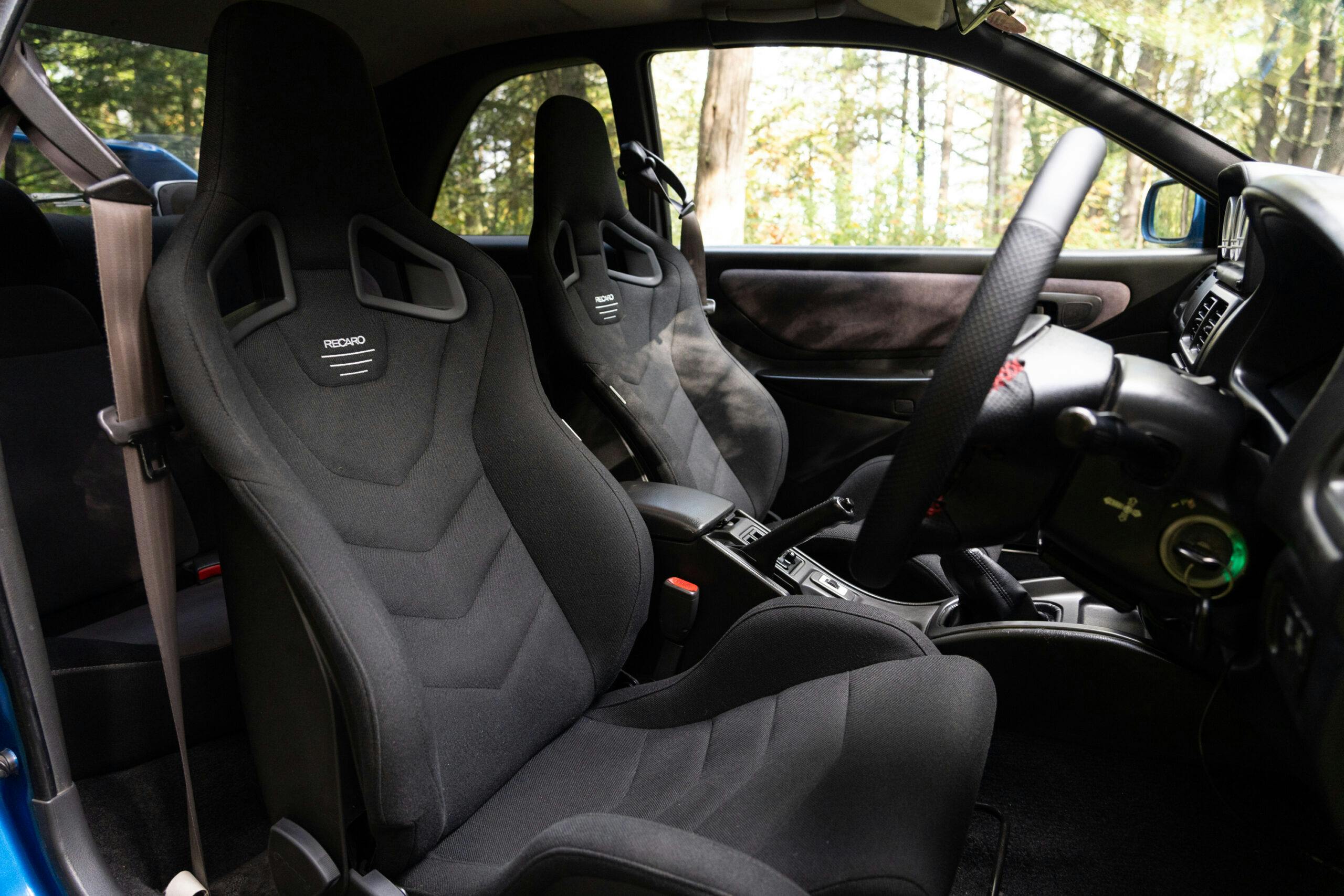 1998 Subaru WRX Type R Interior front seats