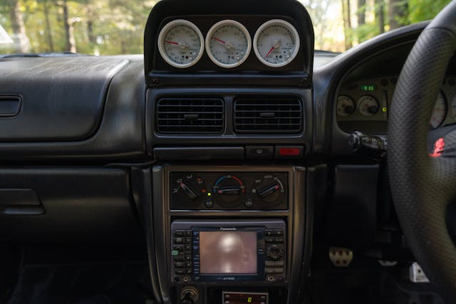 1998 Subaru WRX Type R Interior console