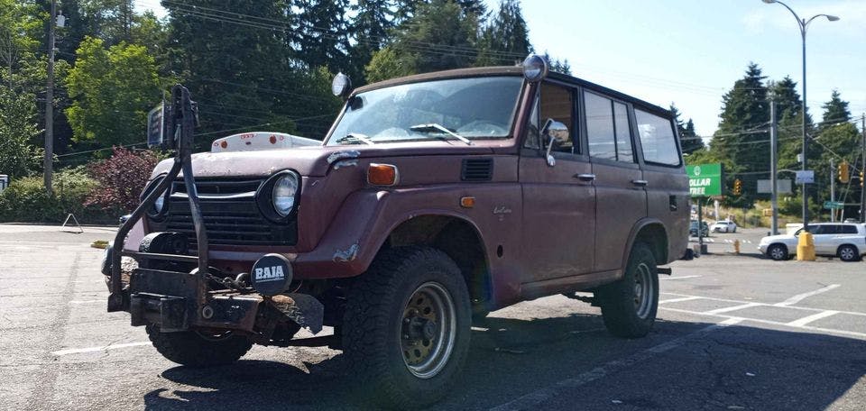 1972 Toyota land cruiser project car