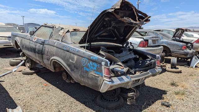 1971 Lincoln Continental Mark III rear three quarter