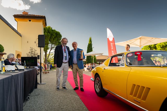 Concorso D’Eleganza Varignana 1705 winner Ferrari 275GTB 4