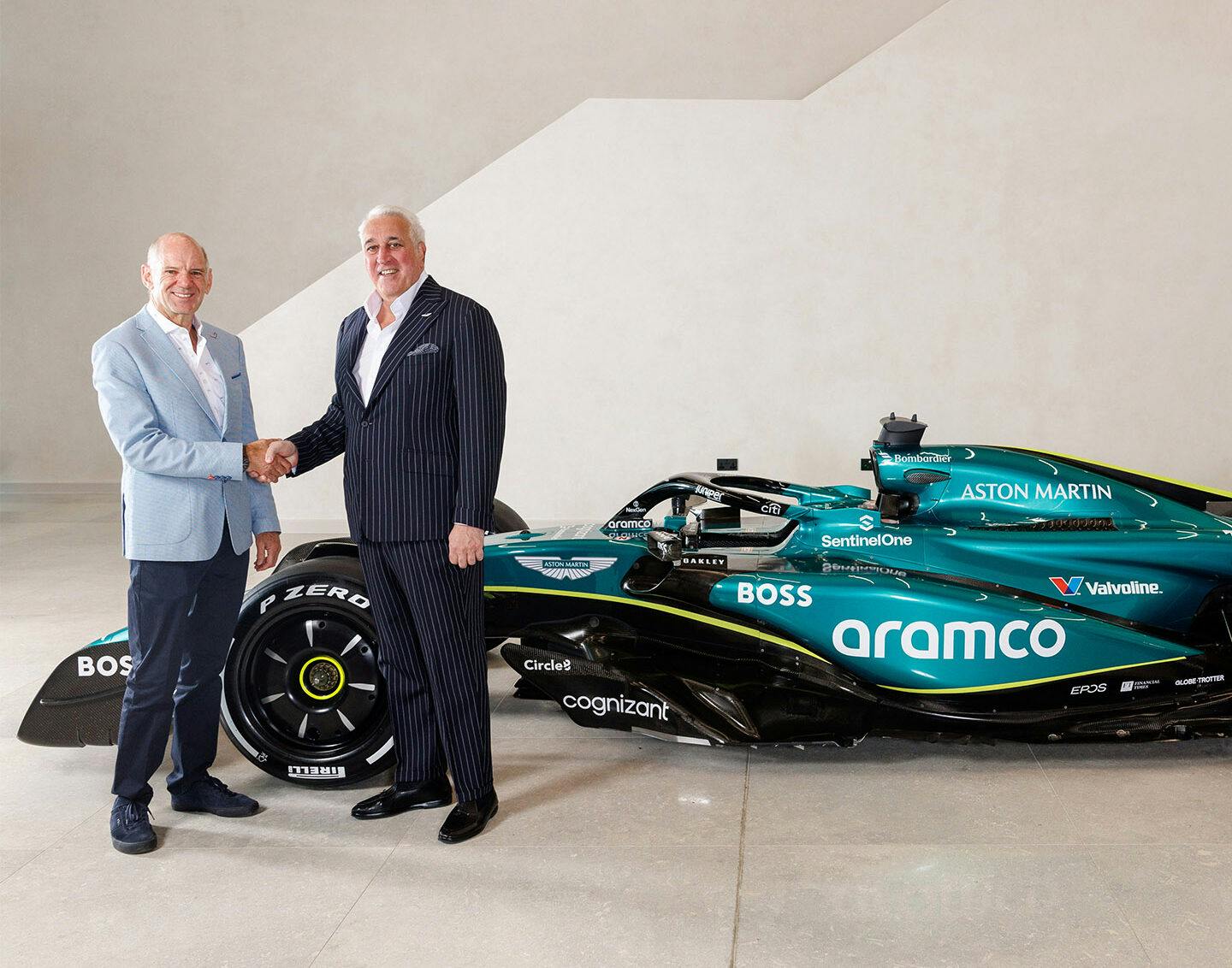 New Aston Martin Aramco Formula 1 partners newey stroll