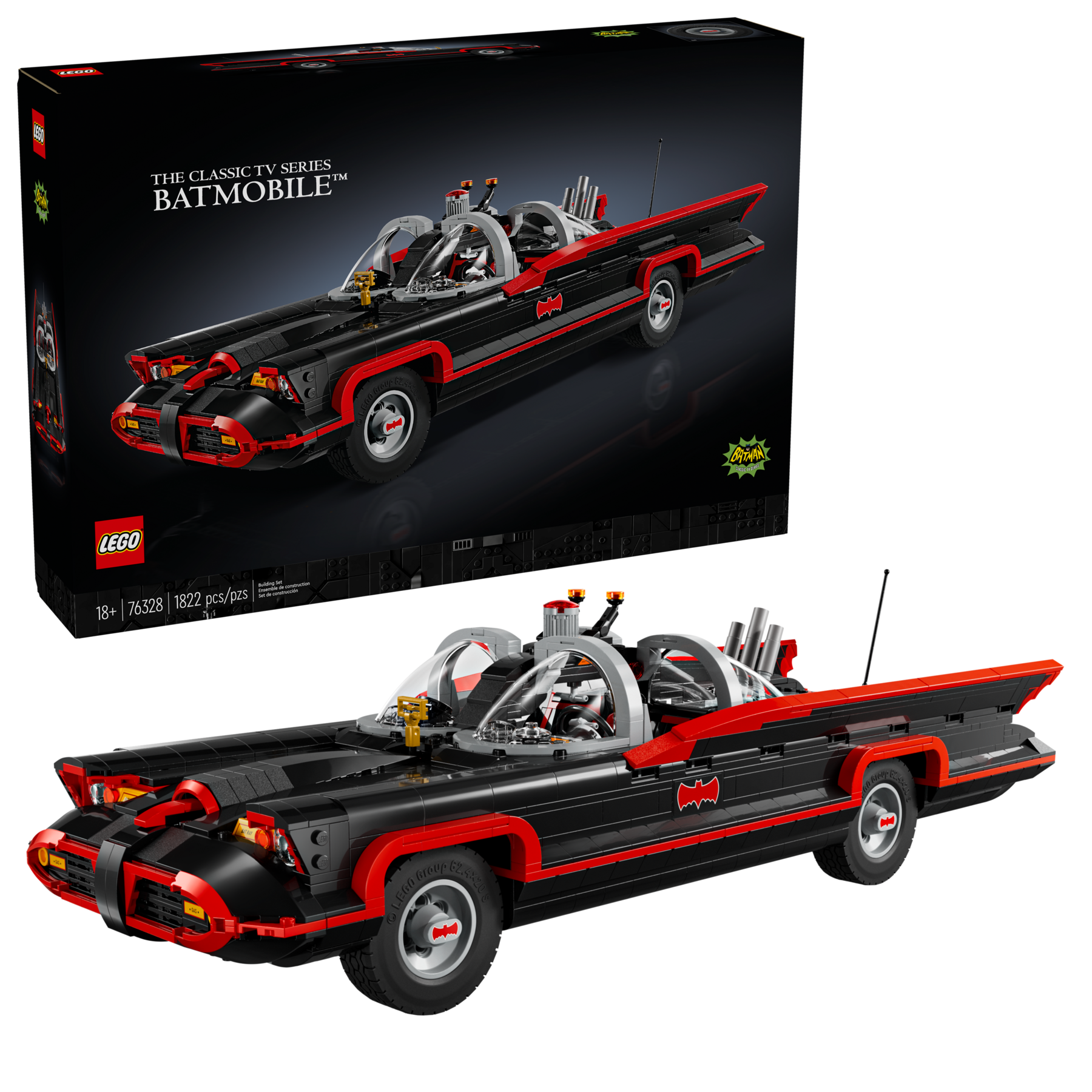 Zow! Lego's Latest Creation Is This Stellar Classic Batmobile