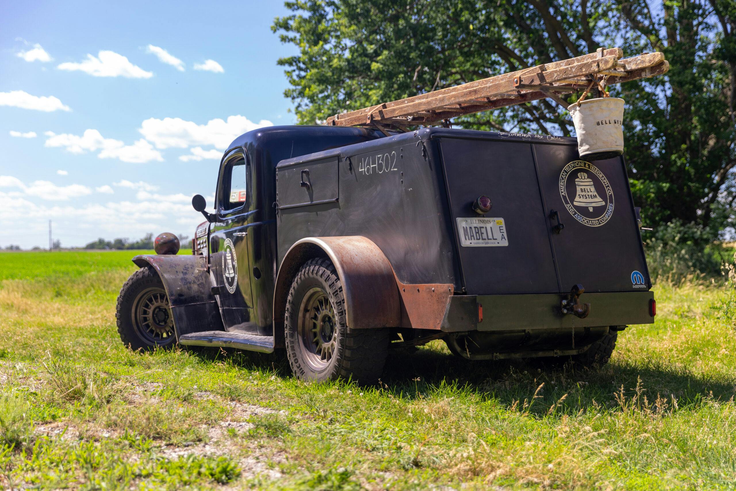 1946 Dodge Power Wagon hot rod rear three quarter