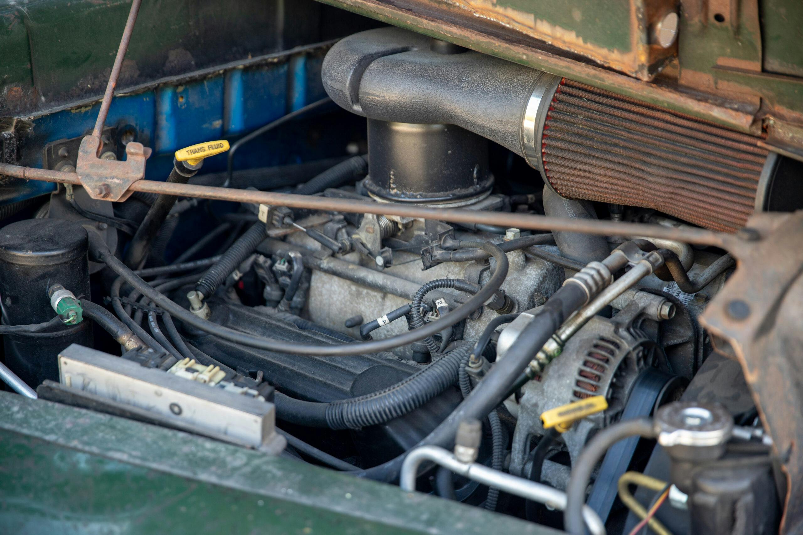 1948 Dodge Panel Van custom hot rod engine