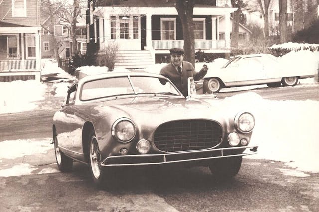Ferrari 250 Europa Domenick Spadaro b/w