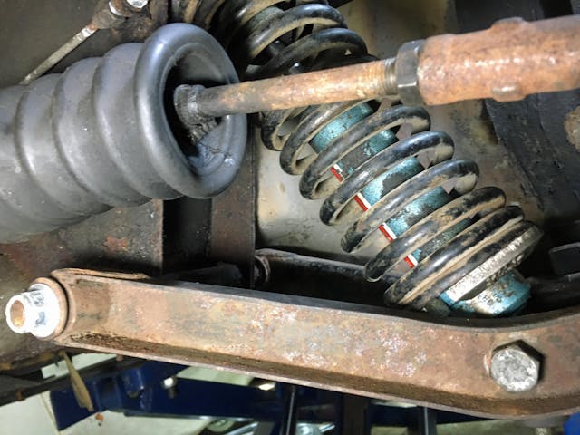 Lotus Europa suspension
