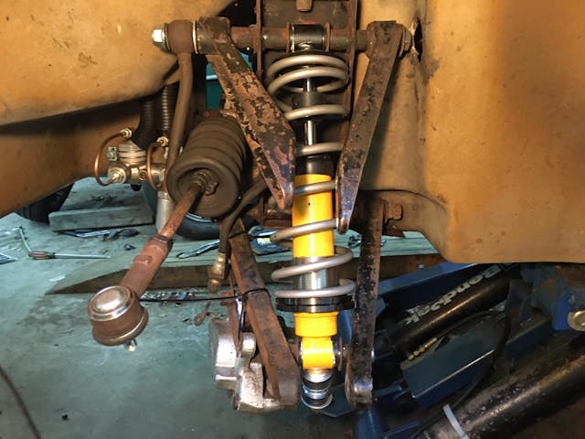 Lotus Europa suspension