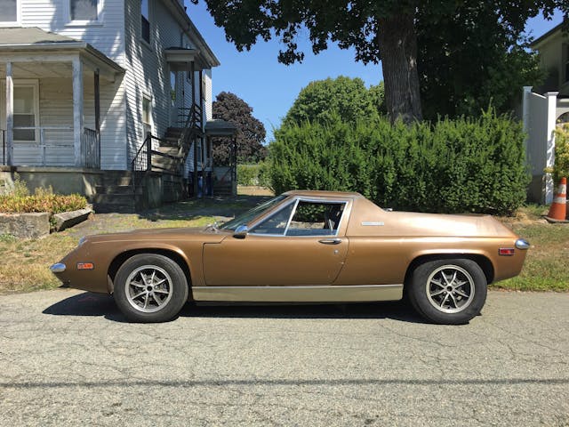 Lotus Europa side