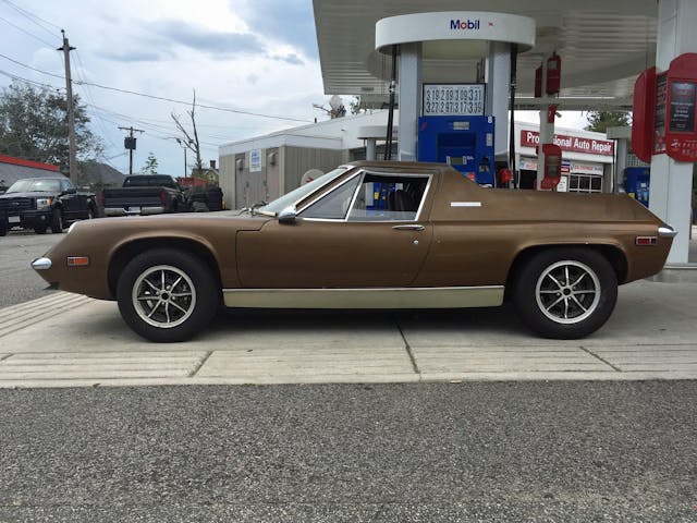 Lotus Europa side