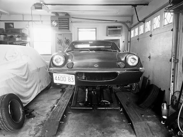 Lotus Europa black white
