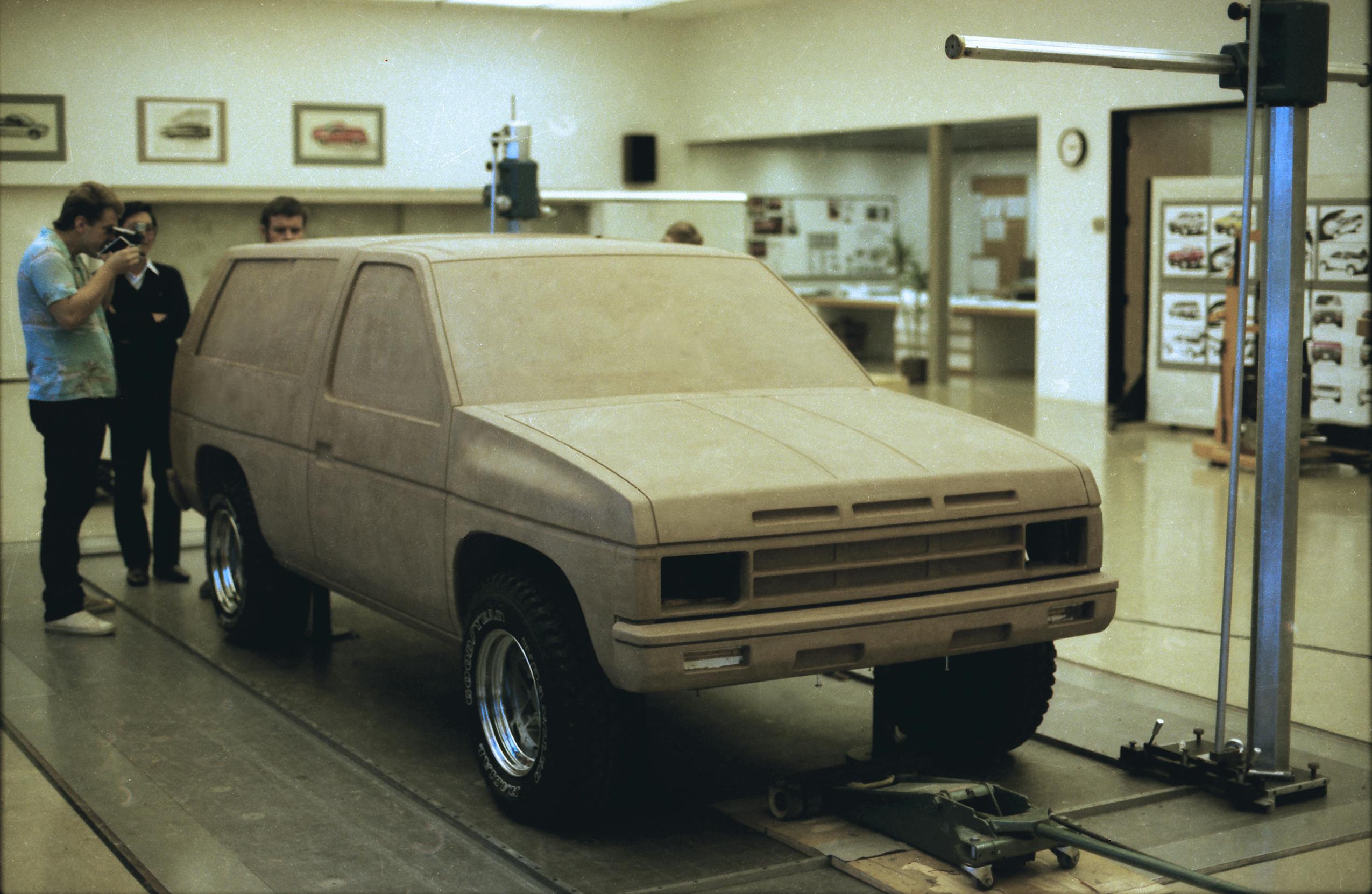 Nissan Pathfinder Clay Model 1980s