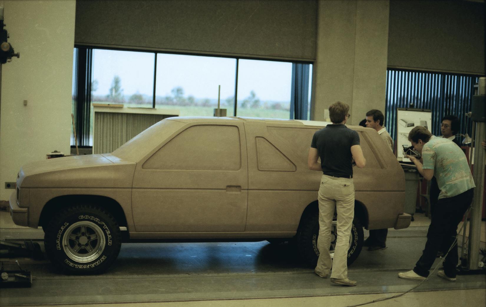 Nissan Pathfinder Clay Model 1980s