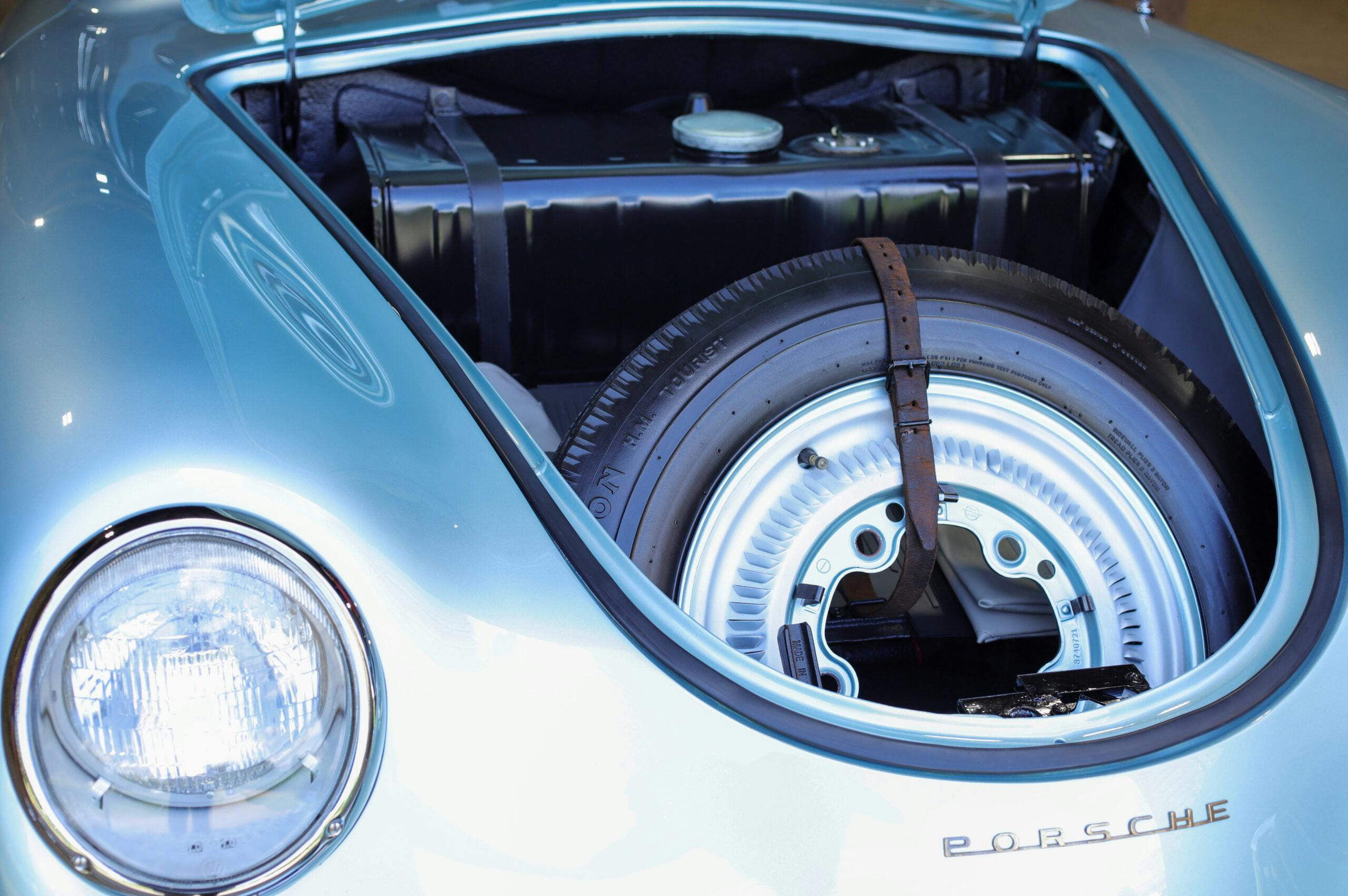 Porsche 356 spare tire