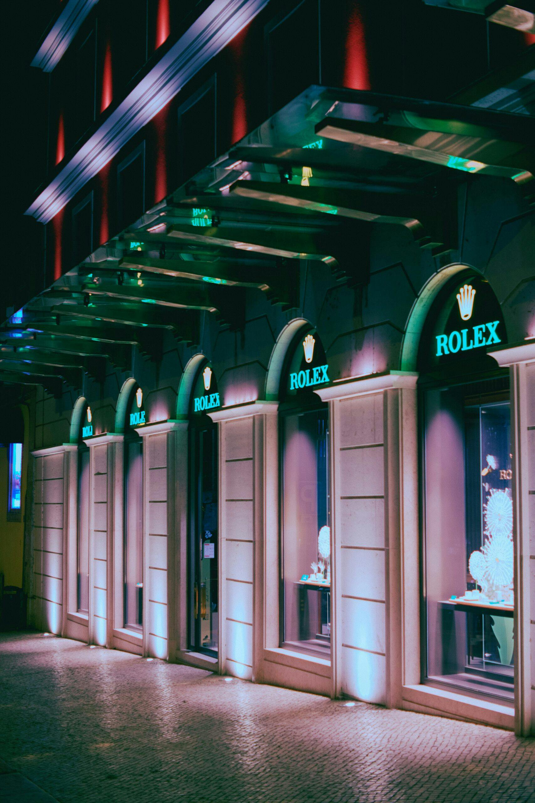 Rolex storefronts