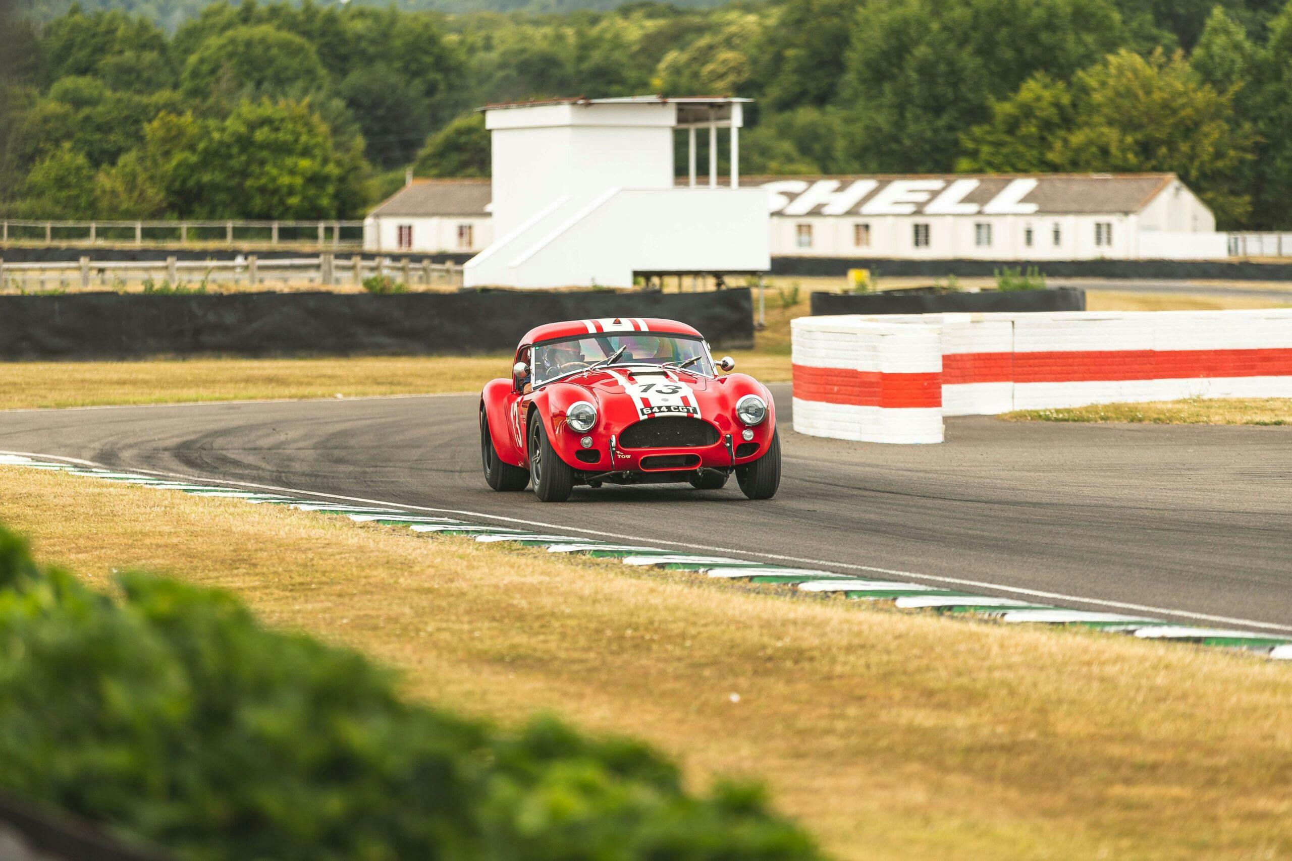 Jimmie-Johnson-Goodwood-AC Cobra track action