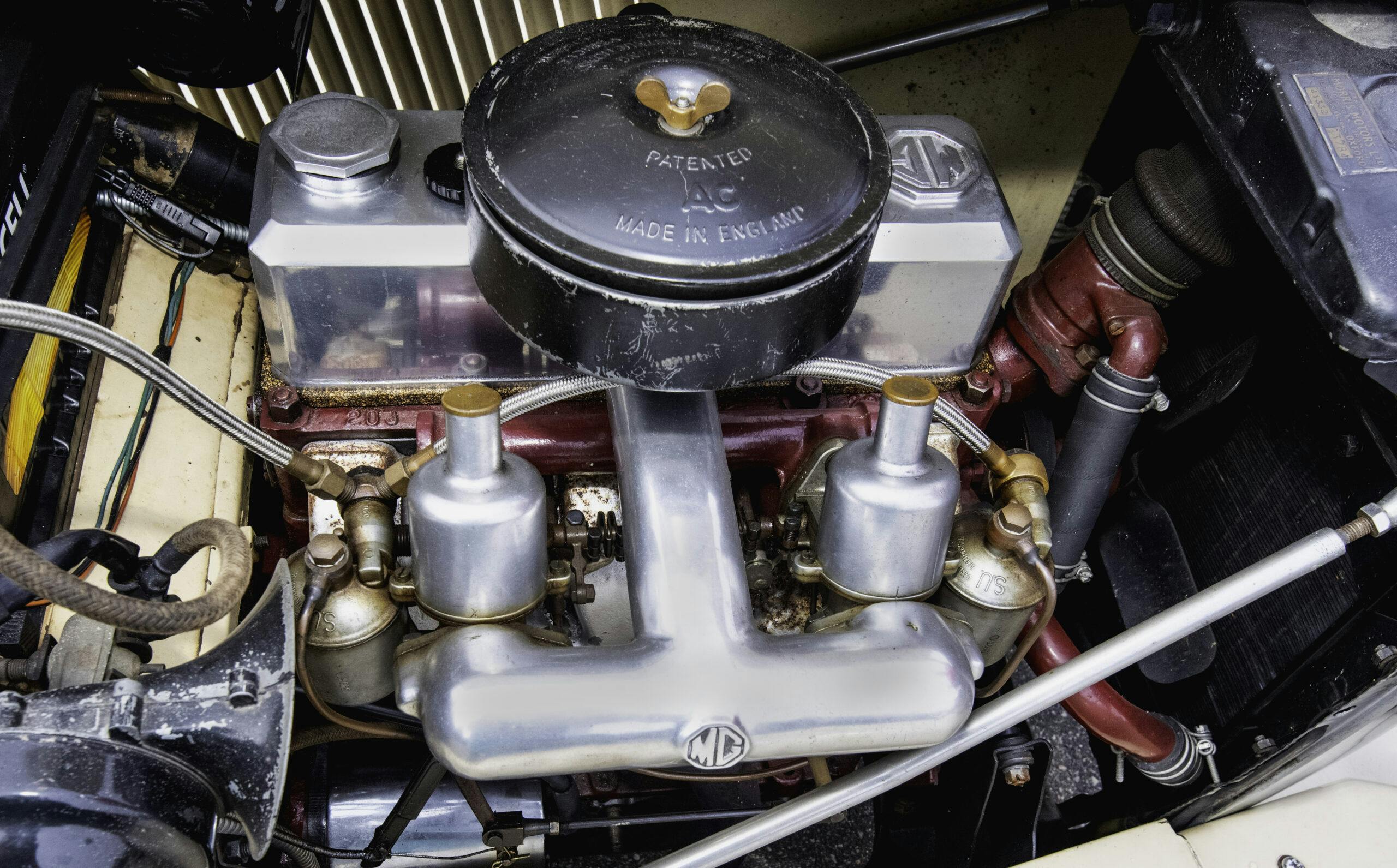 1951 MG TD engine