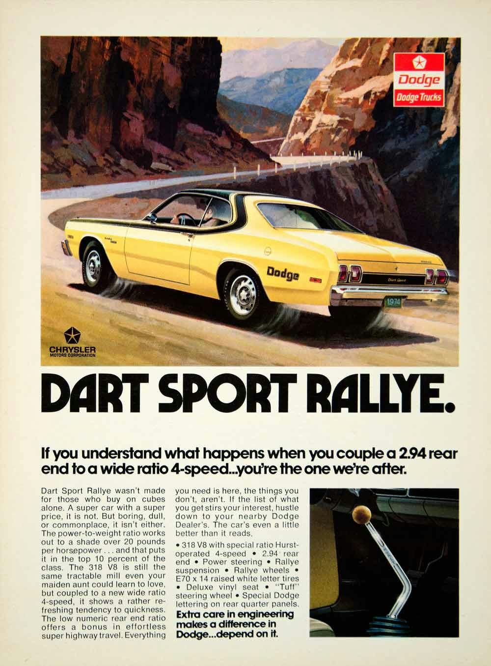 1973 Dodge Dart Ad