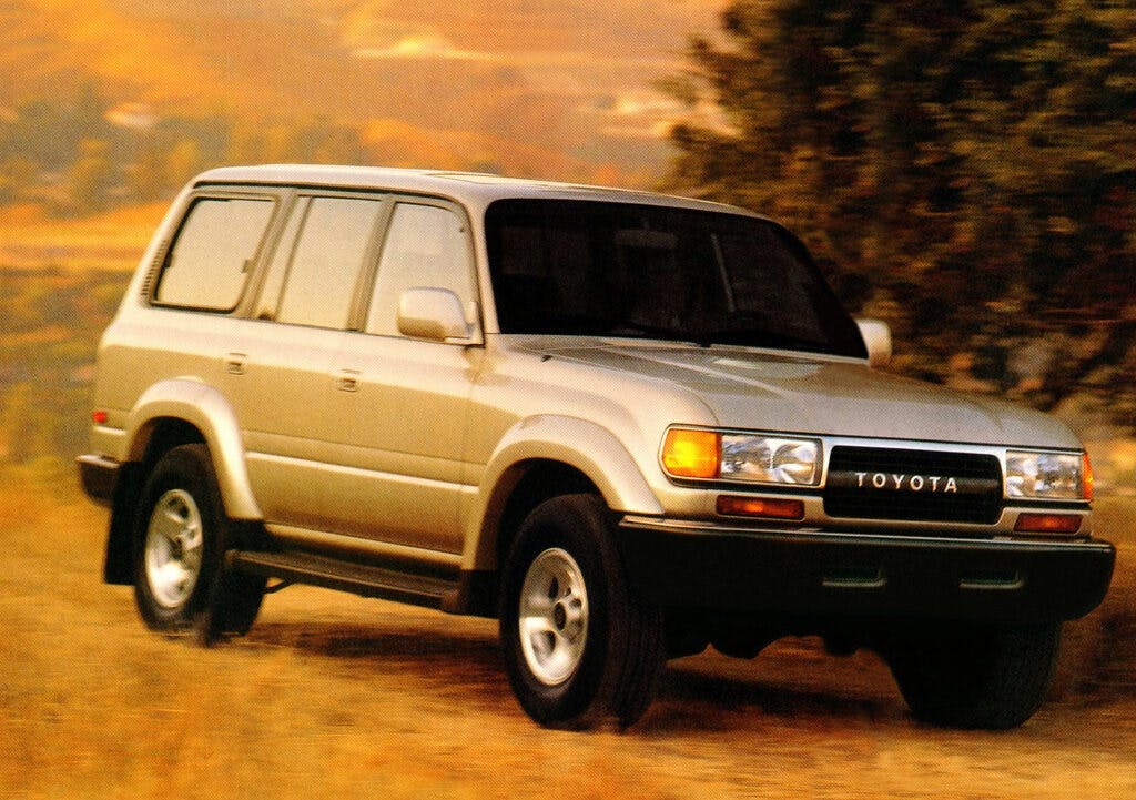 1993 Toyota Land Cruiser 80 front three quarter