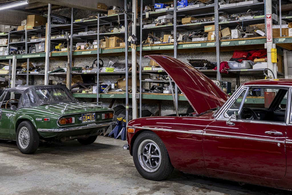 Ragtops & Roadsters Triumphs and MGs