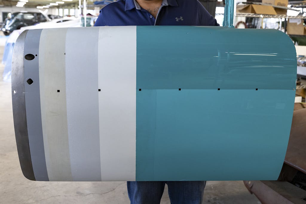 Ragtops & Roadsters paint stages