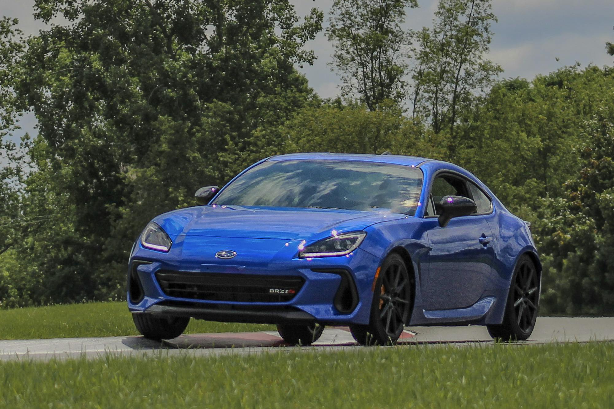 2024 Subaru BRZ ts cornering