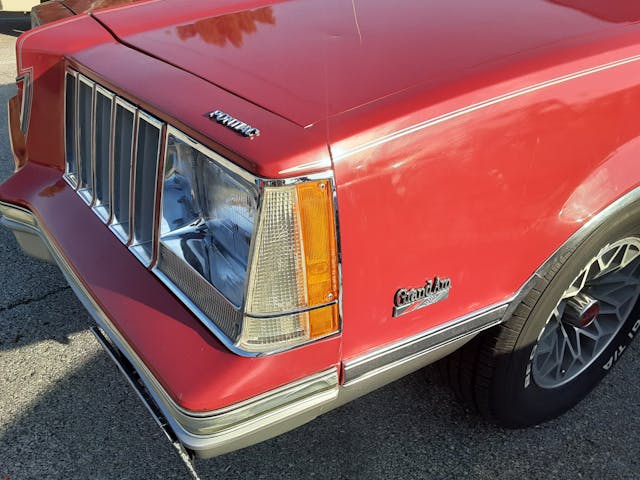 1978 Pontiac Grand Am corner headlight