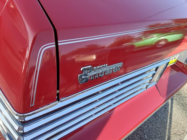 1978 Pontiac Grand Am dealer badge