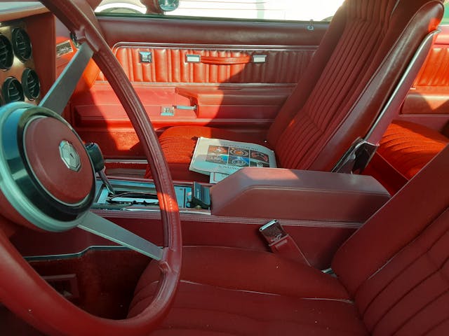 1978 Pontiac Grand Am interior seats