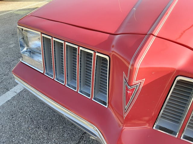 1978 Pontiac Grand Am nose
