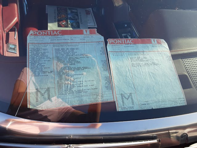 1978 Pontiac Grand Am sticker