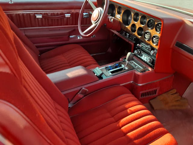 1978 Pontiac Grand Am interior