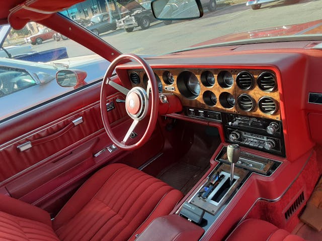 1978 Pontiac Grand Am interior dash