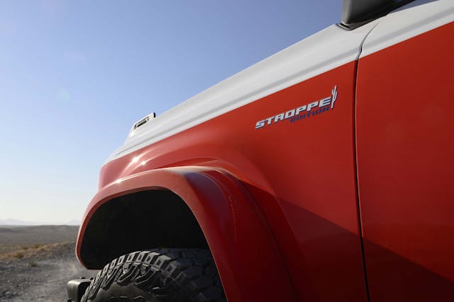 2025 Ford Bronco Stroppe Special Edition exterior front fender detail