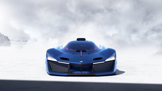 Alpine Alpenglow Hy6 engine front 2