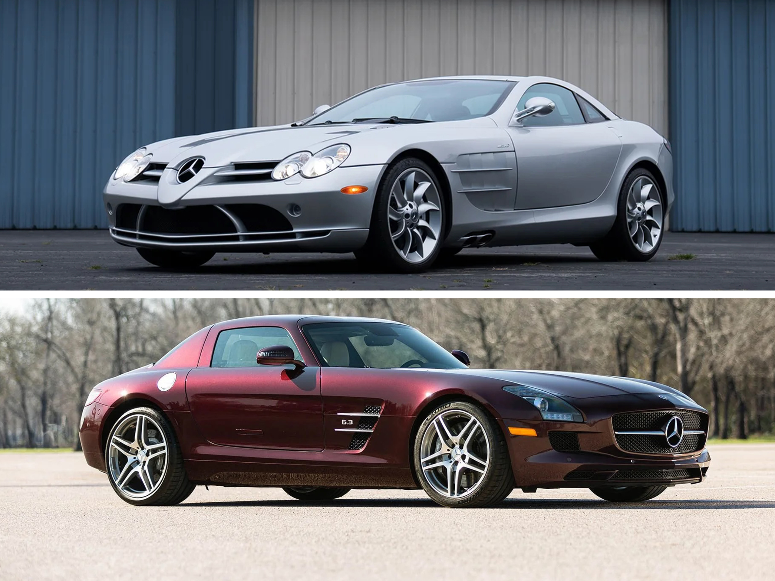 A Mixed Market for the Mercedes-Benz SLR McLaren and SLS AMG