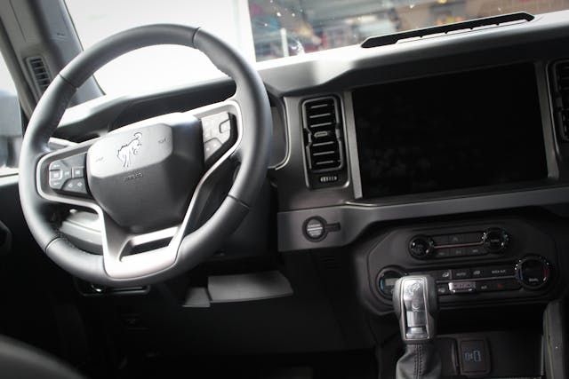 Ford Bronco Everglades Edition interior