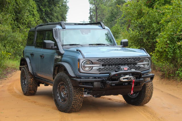 Ford Bronco Everglades Edition front three quarter