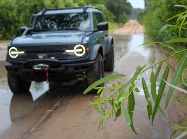 Ford Bronco Everglades Edition front three quarter