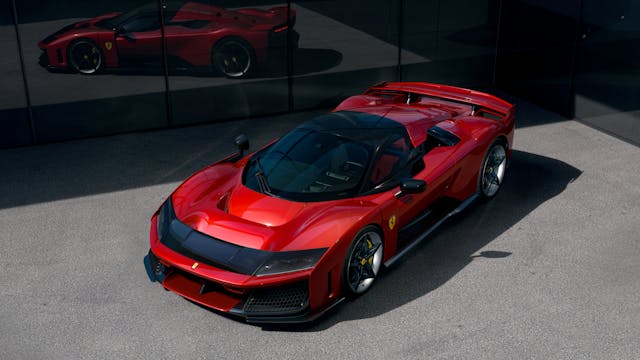 Ferrari F80 hero front 3-4 high