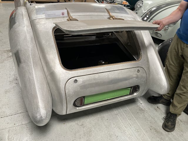 1946 Healey prototype trunk