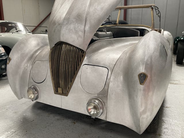 1946 Healey prototype front end