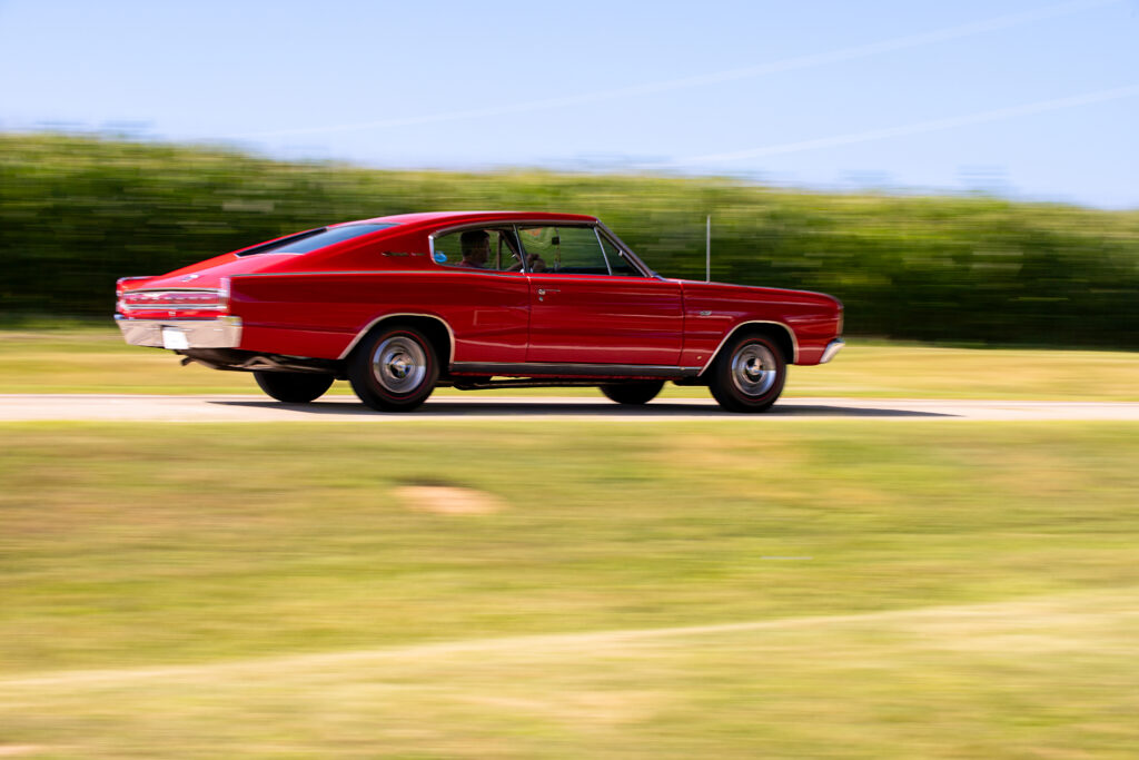 1966 Dodge Charger Hemi driving