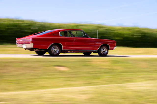 1966 Dodge Charger Hemi driving