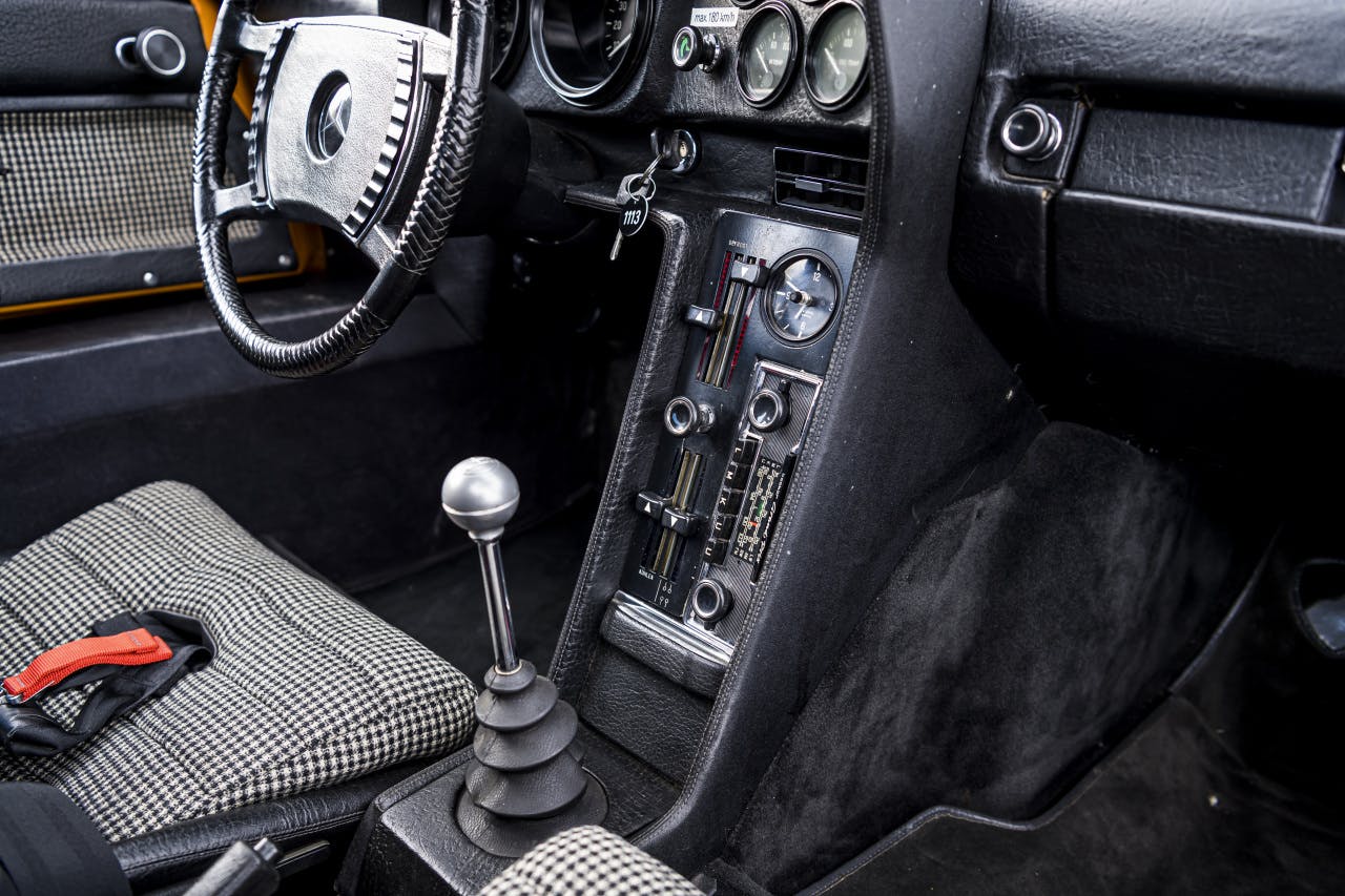 Mercedes-Benz C 111-II shifter